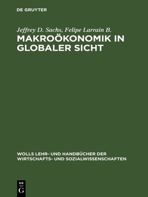 cover image of Makroökonomik in globaler Sicht